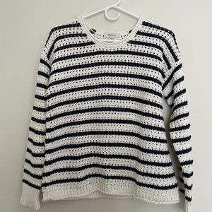Madewell Open-Stitch Austen Pullover Sweater